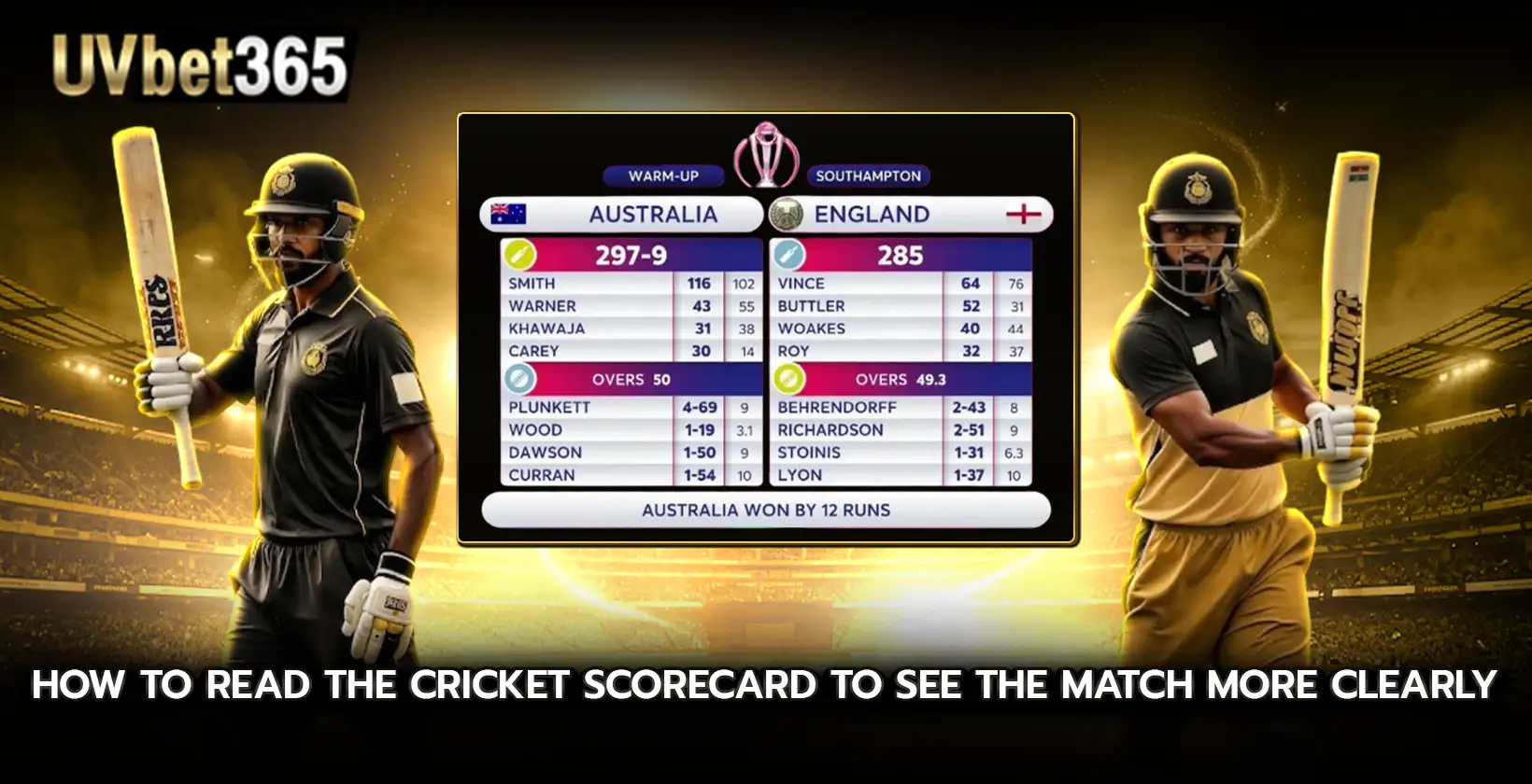 Cricket Scorecard